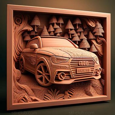 3D мадэль Audi A1 (STL)